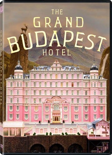 Grand Budapest Hotel DVD
