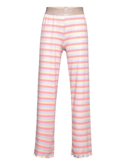 The New Tnfridan Wide Rib Pants Pink 158-164