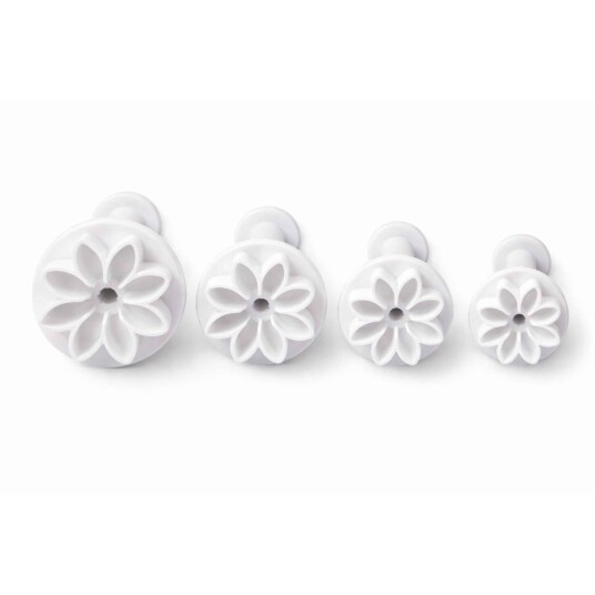 Utstikkersett Med Ejektor Blomst 4 Stk Utstikkersett Med Ejektor Blomst 4 Stk