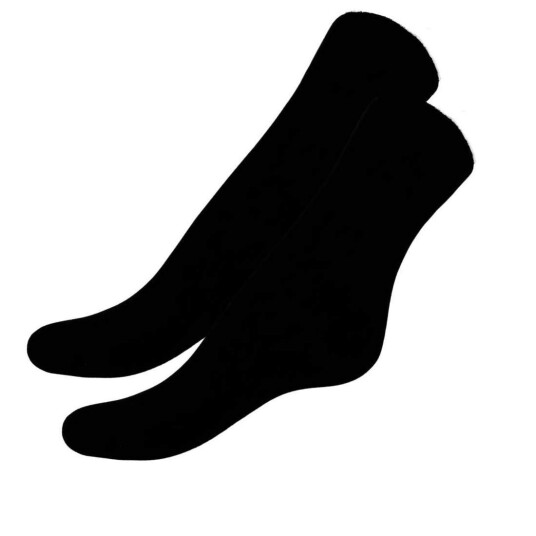 Sokker i bambus - sort - 2 -pakning - str. 41-45 Sokker i bambus - sort - 2 -pakning - str. 41-45