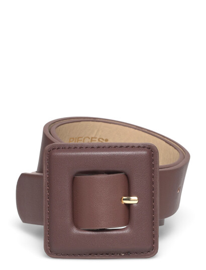 Pieces Pcbinna Covered Waist Belt Bundle Brown 70