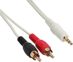 Inline 89930W Hunkjønn 3.5Mm Hunkjønn 5 M Hvit