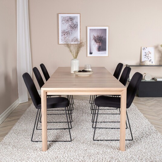 Venture Home Spisegruppe Venture Home Slider med 6 Muce Stoler GR20763