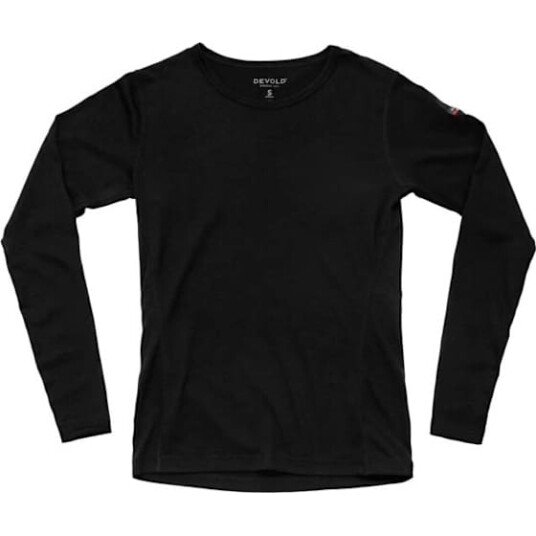 Devold Women's Breeze Merino 150 Shirt Black S Devold Women's Breeze Merino 150 Shirt Black S