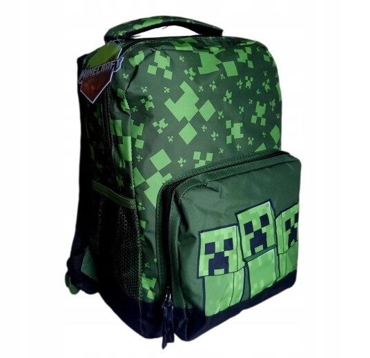 Minecraft Creeper Ryggsekk 35x25x12cm