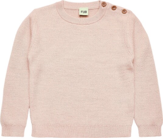 FUB Baby Rib Jumper PALE ROSE 92 FUB Baby Rib Jumper PALE ROSE 92