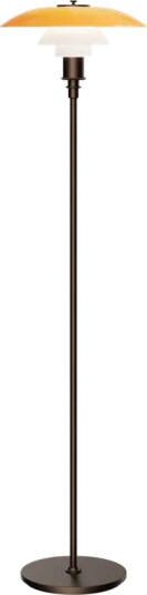 PH 3½ 2½ Gulvlampe Centenary Edition Amber / hvit