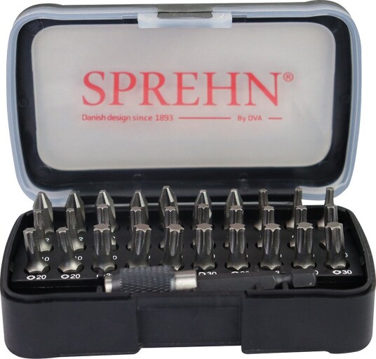Sprehn Bitssett 31 Deler