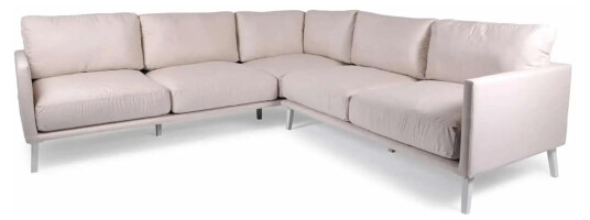 Fritab Easy hjørnesofa Linfarget 3-seters sofa H & 2-seters sofa V Fritab Easy hjørnesofa Linfarget 3-seters sofa H & 2-seters sofa V