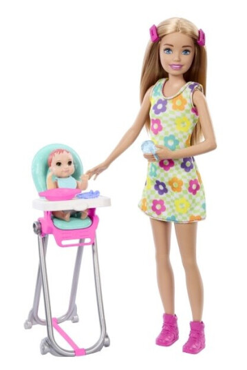 Barbie Skipper Babysitters Inc. Skipper Babysitters Inc Dukker Og Lekesett, Motedukke, Kvinne, 3 År, Jente, 254 Mm, Flerfarget