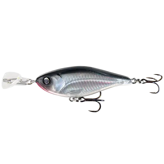Headbanger Cranky Shad 6,4 cm Slow sink 10 g Black/Silver Headbanger Cranky Shad 6,4 cm Slow sink 10 g Black/Silver