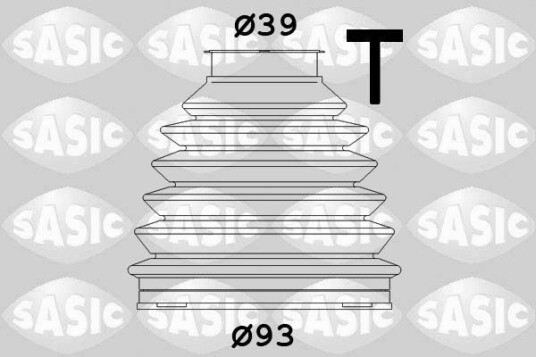 Sasic Mansjett drivaksel SASIC 1900015