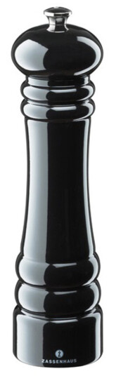 Zassenhaus Berlin Pepperkvern 24 cm Svart Blank