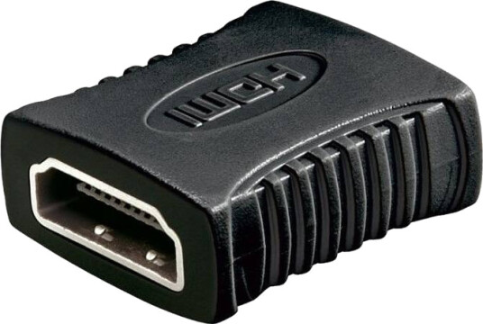 Goobay HDMI Forlenger Adapter 4K Ultra HD Nikkelbelagt