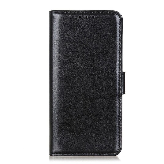 INCOVER Samsung Galaxy M11 PU Skinn Flip Deksel med Lommebok - Svart