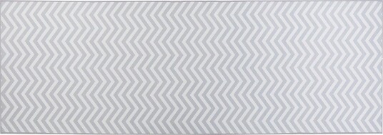 Saikheda Gangmatte 70x200 cm - Svart/hvit