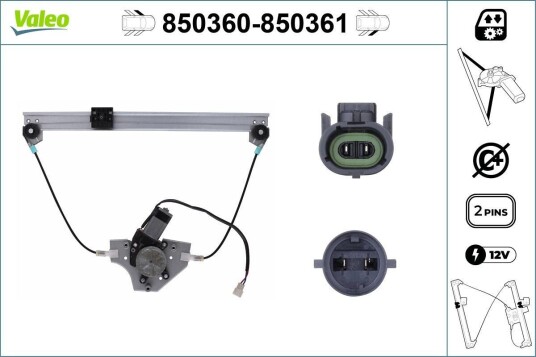 Vindusheis VALEO 850361