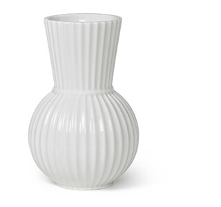 Tura vase 18 cm, hvit