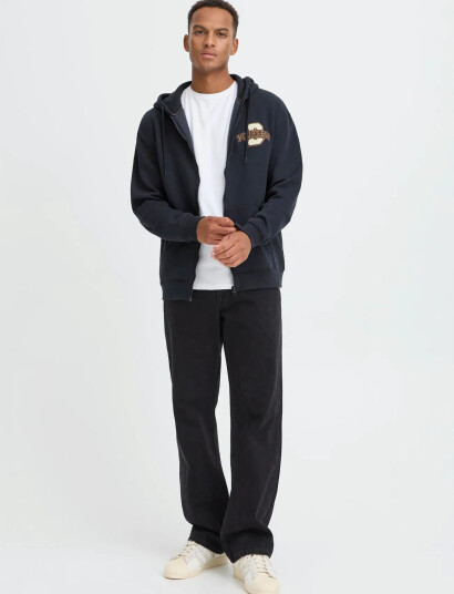 Blend Bhifig Sweatcardigan - Navy - S Blend Bhifig Sweatcardigan - Navy - S