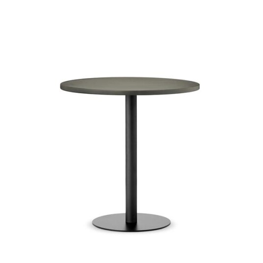 Design By Us Skins Salongbord Ø74 Sort/ Mose