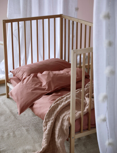 Himla Hannelin Baby Throw - Beige - 60X110CM