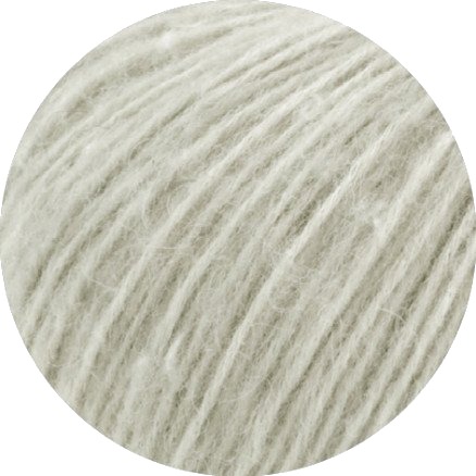 Lana Grossa Natural Alpaca Pelo Garn 36 Lys Grå