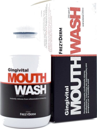 Munnvann Gingivitis FREZYDERM Gingivital 250 ml Munnvann Gingivitis FREZYDERM Gingivital 250 ml
