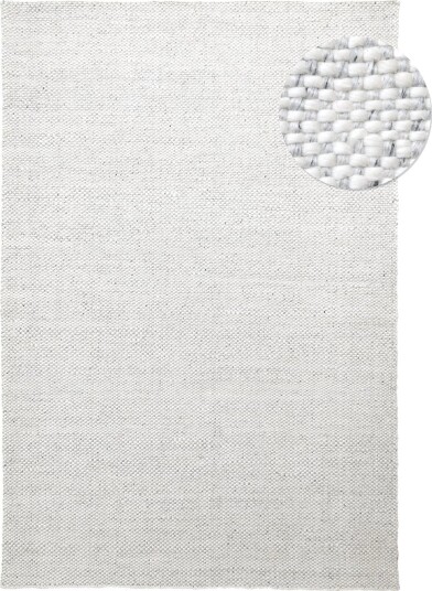 Innendørs/Utendørs tepper   Orta Wool Look lys grå Størrelse: 160 x 230 cm