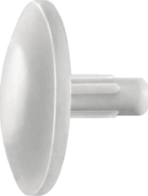 SPAX 5000009200009 Plastkapsel for SPAX med hull 2,4x12 mm, 500-pakk