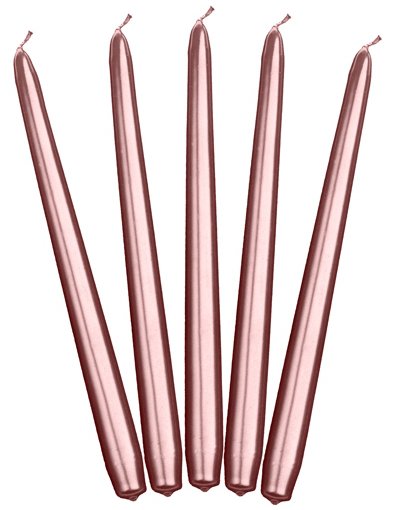 PartyDeco Roségull Lange Lys