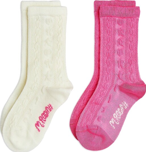 Mini Rodini | Textured 2 Pack Socks | 13 15