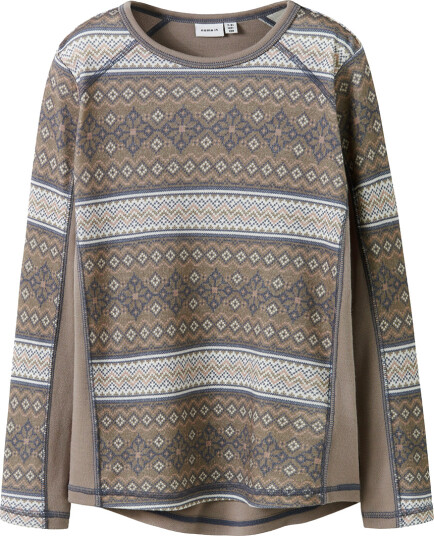 Name It Satellite Snow Pattern Nkfwillto Ull Ls Topp 122 128 Name It Satellite Snow Pattern Nkfwillto Ull Ls Topp 122 128