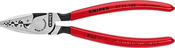Knipex 180mm Krympetang for Hylser 0,25-16mm² - Håndverktøy