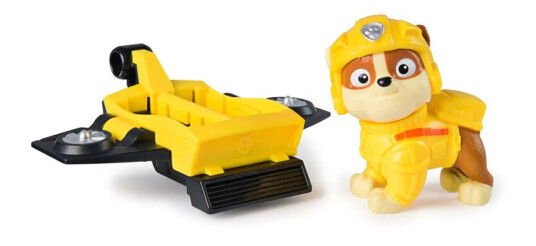 PAW Patrol Action Pup Figur m/ hoverboard Rubble