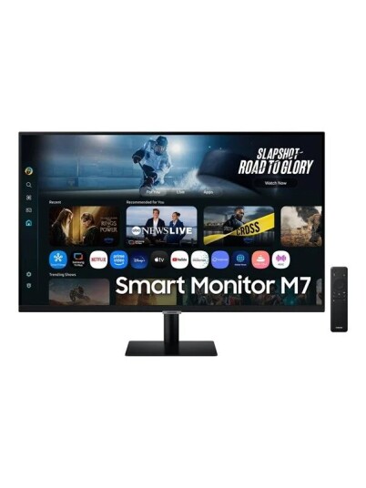 Samsung M70F 32" 4K UHD LED-skjerm med HDR og USB-C, Sort Samsung M70F 32" 4K UHD LED-skjerm med HDR og USB-C, Sort