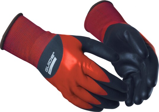 Guide Gloves 9503 Hanske nitrildyppet oljegrep touch 7 Klær