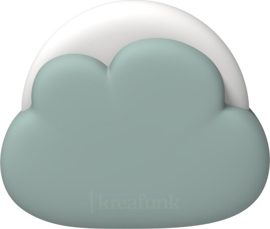 Kreafunk Cloudy Natlampe Green 9.5X3.5X7.5cm Kreafunk Cloudy Natlampe Green 9.5X3.5X7.5cm