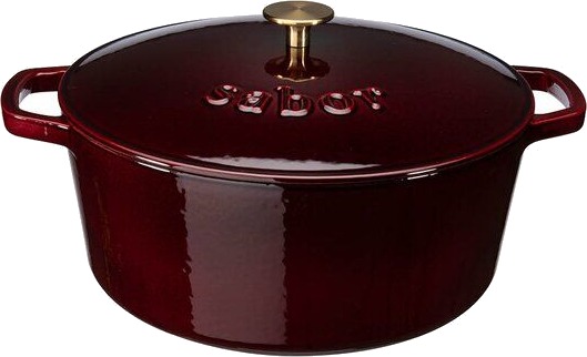 Sabor Støpejernsgryte 6,7 L zinfandel brass Sabor Støpejernsgryte 6,7 L zinfandel brass