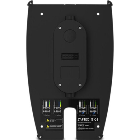 Zaptec Pro Bakplate - 1501503 Zaptec Pro Bakplate - 1501503