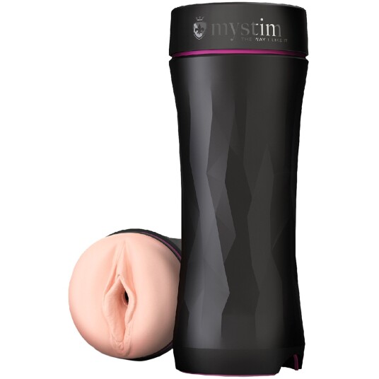 Mystim Opus E Elektro Vaginal Masturbator     - Beige