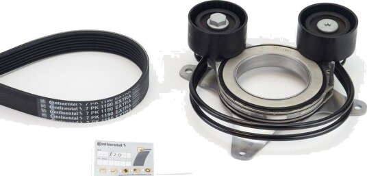 Kileremsett CONTITECH 7PK1190 EXTRA K1