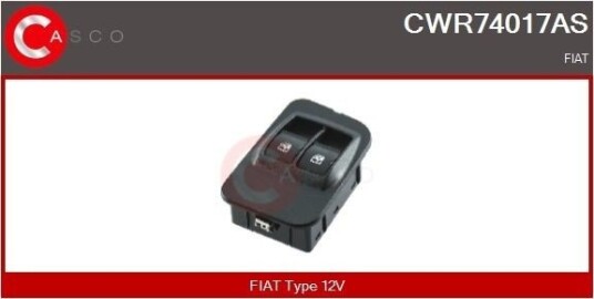 Bryter, vindusheis CASCO CWR74017AS