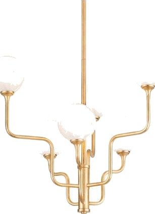 Hudson Valley Lighting Onyx takkrone vintage gull 332 28 VGL CE