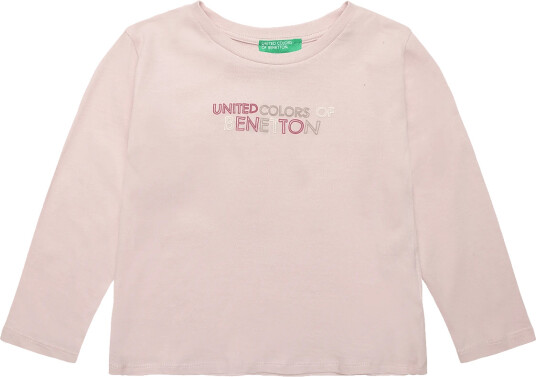United Colors of Benetton T Shirt L/S Pink 98 United Colors of Benetton T Shirt L/S Pink 98