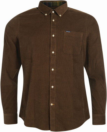 Barbour Men's Ramsey Tailored Shirt Brown XL Barbour Men's Ramsey Tailored Shirt Brown XL