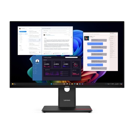 Lenovo T27UD-40 27IN 3840X2160 16:9 3000:1 4MS IPS USB-C DOCKING 96W MNTR