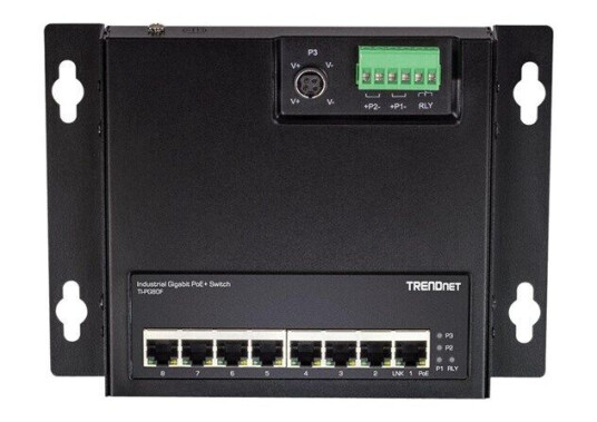 TRENDnet TI-PG80F - Industrial - switch - 8 ports - unmanaged (0710931161496) TRENDnet TI-PG80F - Industrial - switch - 8 ports - unmanaged (0710931161496)