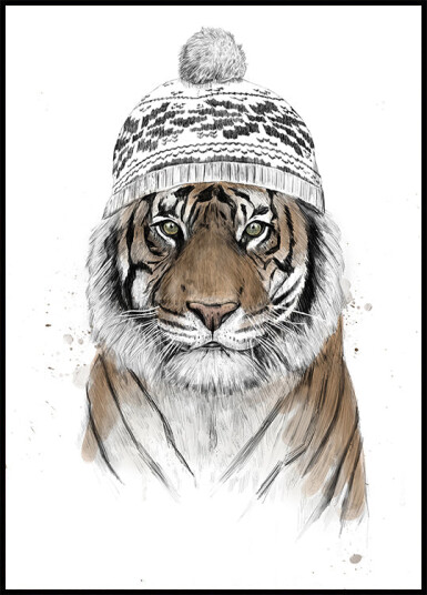 Siberian tiger Plakat Plakat / 100x150cm