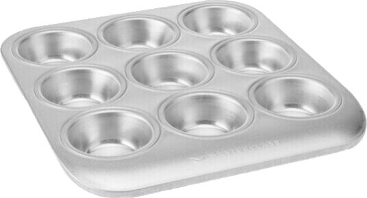 MasterClass - Recycled Aluminium muffinsbrett for 9 muffins 24x22 cm MasterClass - Recycled Aluminium muffinsbrett for 9 muffins 24x22 cm