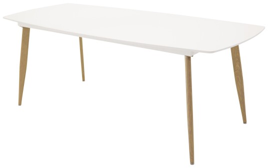 Venture Design Polar spisebord Hvit 240 x 100 cm